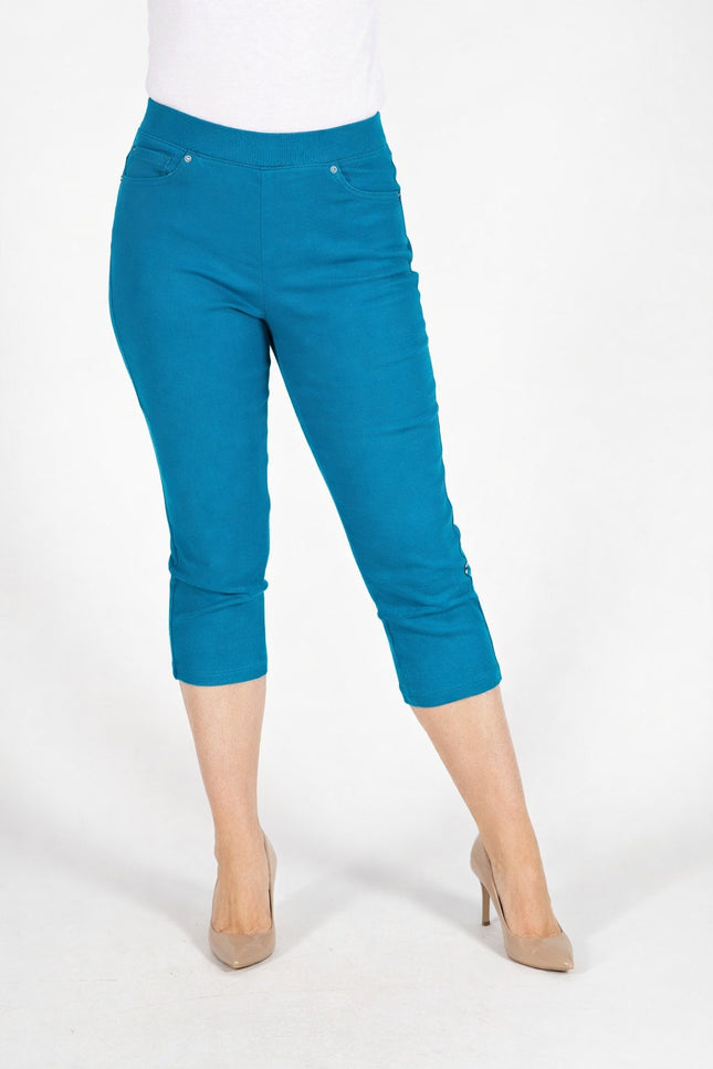 Trouser 22 inch stretch pocket detail.