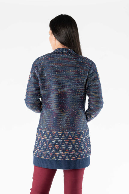LONGLINE EDGE TO EDGE CARDIGAN LONG SLEEVE