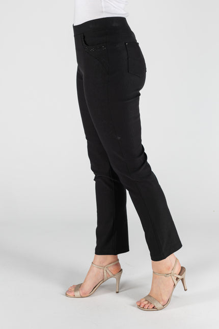27" leg front pocket detail trouser