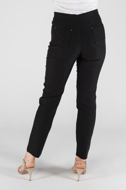 27" leg front pocket detail trouser