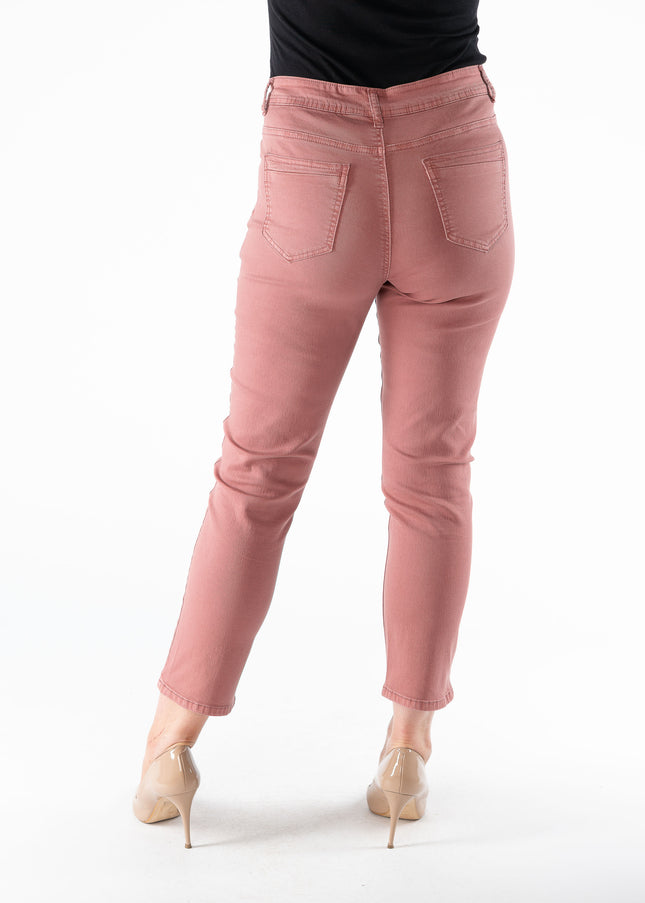 ROSE 27" LEG POCKET DETAIL TROUSER