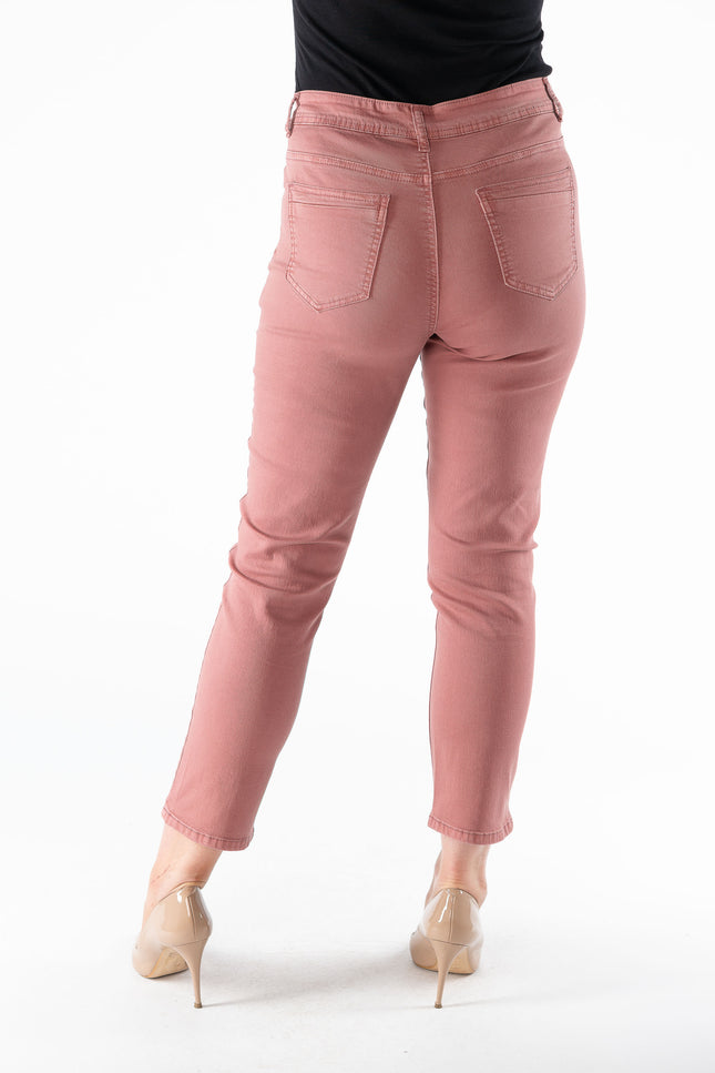 ROSE 27" LEG POCKET DETAIL TROUSER