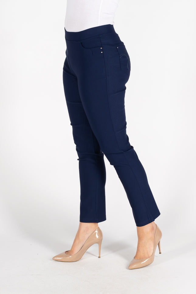 27" LEG DETAIL POCKET TROUSER