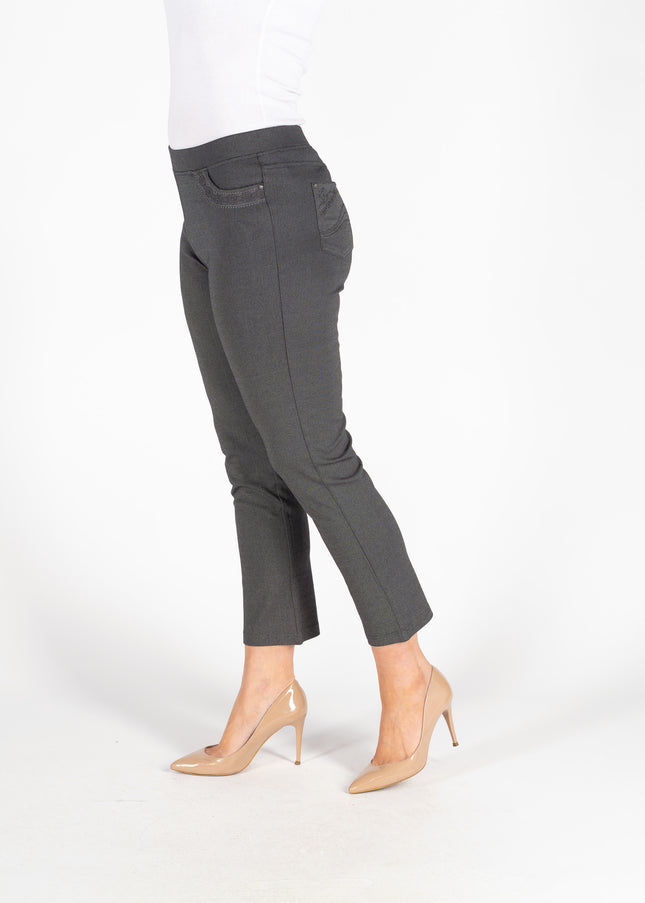 Trouser grey 27" leg detail pocket