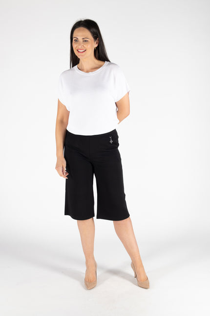 SMART WIDE LEG CROPPED TROUSER 22 INCH