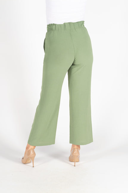 AIRFLOW WIDE LEG 29 INCH TROUSER ELAS WAIST
