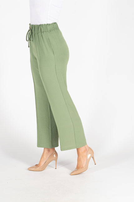 AIRFLOW WIDE LEG 29 INCH TROUSER ELAS WAIST