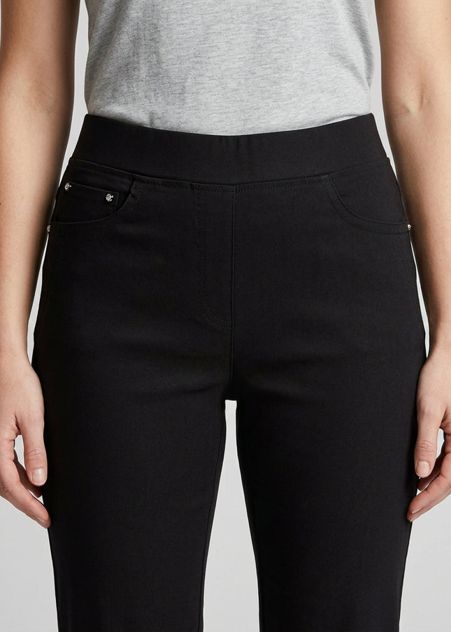 29 inch embroidered pocket trouser