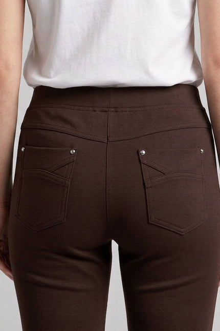 27 Inch stretch trouser with pocket detail