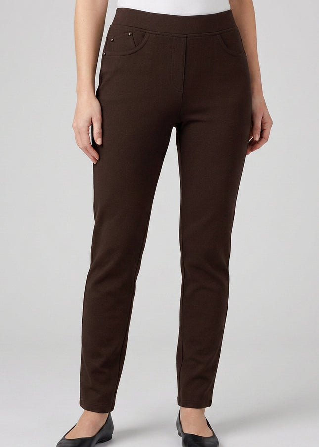 27 Inch stretch trouser with pocket detail