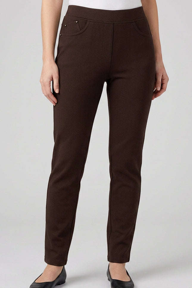 27 Inch stretch trouser with pocket detail