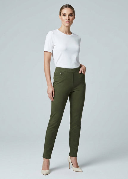 29 Inch embroidered pocket trouser