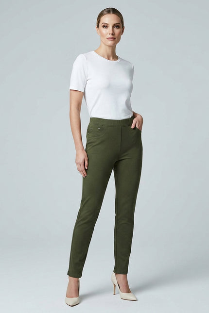 29 Inch embroidered pocket trouser