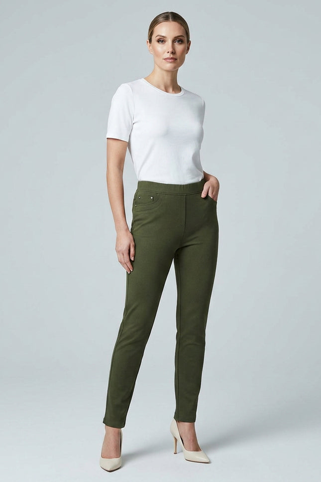 29 Inch embroidered pocket trouser