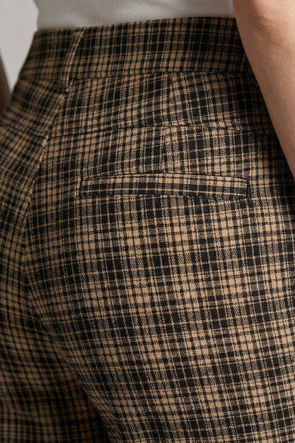 27 Inch check pocket trouser
