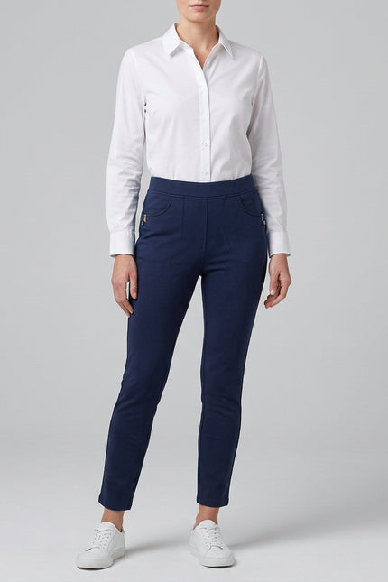 27 Inch Stretch pocket trouser with pocket detail