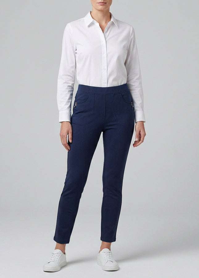 27 Inch Stretch pocket trouser with pocket detail
