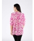 CERISE WHITE BLOUSE WITH ELASTICATED - B29750