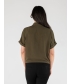 Short Sleeve Blouse With Coller