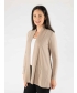 STONE Lacy pattern edge to edge cardigan full sleeve