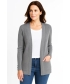 EDGE TO EDGE CARDIGAN SIDE SPLIT LONG SLEEVE