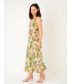 Mustard Floral Reversible Dress