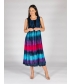 NAVY MULTI TIE DYE SLEEVELESS- D30134