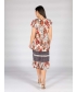 FLORAL BORDER PRINT DRESS- D30149