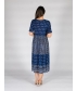 PRINT DRESS SHORT SLEEVE- D30132
