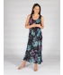 Sleeveless printed reversible dress
