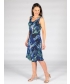 Blue 41 inch reversible print 