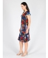Multi print Reversible printed Dress