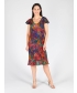 Multi print Reversible printed Dress