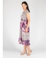 FLOWER PRINT DRESS WITH BUTTON PLACKET