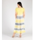 TIE DYE ROUND NECK DRESS SHORT SLEEVE