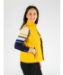 MANGO QUILTED GILET WITH PRINT LINING