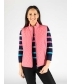 QUILTED GILET WITH PRINT LINING