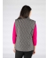 GREY QUILTED PADDED GILET