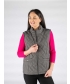 GREY QUILTED PADDED GILET