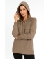 LONG SLEEVE KNITTED LONGEWEAR HOODIE