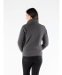 Grey Reversible Fleece Jacket With Pockets