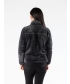 Grey Reversible Fleece Jacket With Pockets