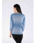  ROUND NECK MULTI FLECK JUMPER 3/4 SLEEVE