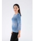  ROUND NECK MULTI FLECK JUMPER 3/4 SLEEVE