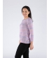  ROUND NECK MULTI FLECK JUMPER 3/4 SLEEVE