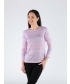  ROUND NECK MULTI FLECK JUMPER 3/4 SLEEVE