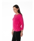 SPECKLE KNIT JUMPER ROUND NECK 3/4 SLEEVE