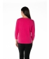 SPECKLE KNIT JUMPER ROUND NECK 3/4 SLEEVE