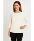 TEXTURED PATTERN JUMPER 3/4 SLEEVE