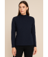 TURTLE NECK GLITTER REXTURED LONG SLEEVEJUMPER